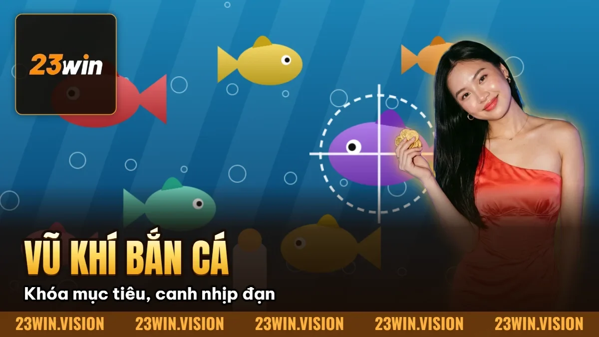 Hình minh họa bài viết: Các Loại Vũ Khí Bắn Cá 23WIN – Bom, Lưới, Đại Bác, Súng Điện