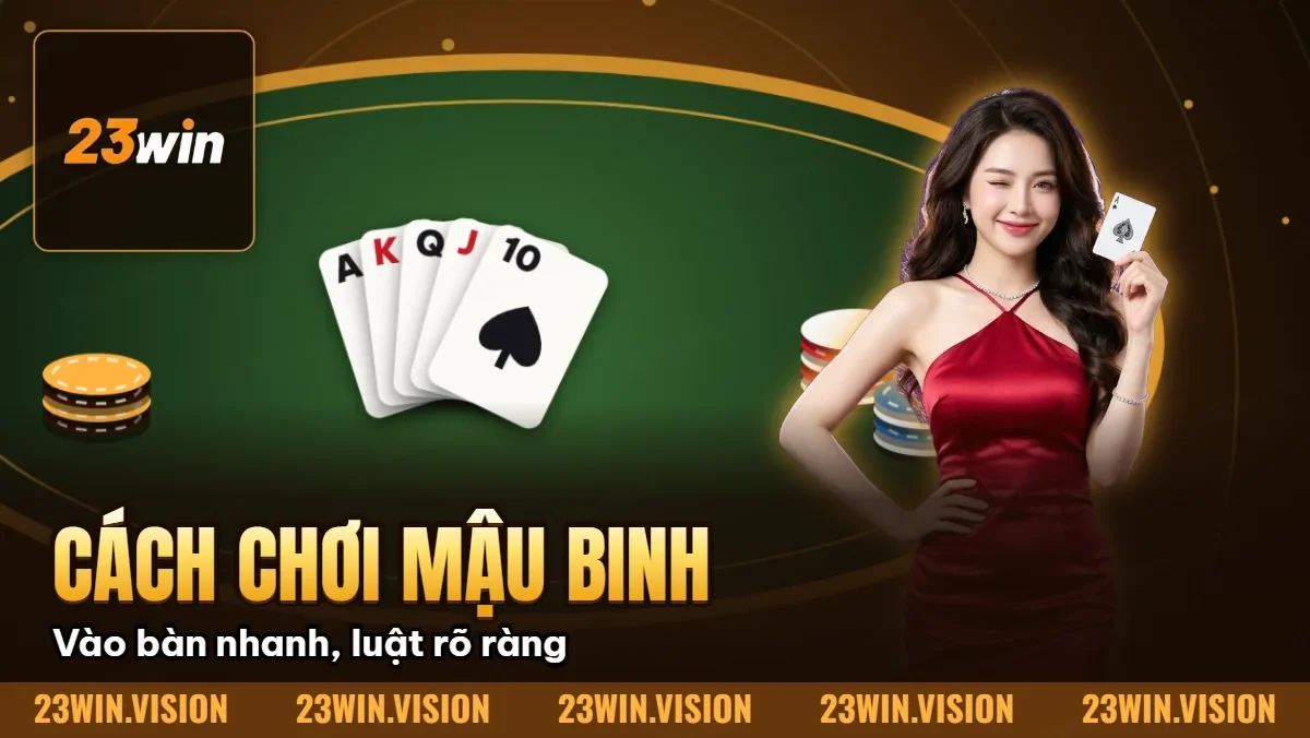 Hình minh họa bài viết: Cách Chơi Mậu Binh: Luật Xếp 3 Chi Thông Minh Nhất 2026